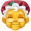 Mrs. Claus emoji, Facebook design