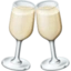 Clinking Glasses emoji, Facebook design