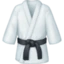 Martial Arts Uniform emoji, Facebook design