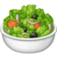 Green Salad emoji, Facebook design