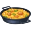 Shallow Pan of Food emoji, Facebook design