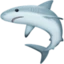 Shark emoji, Facebook design