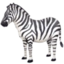Zebra emoji, Facebook design