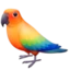Parrot emoji, Facebook design