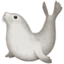 Seal emoji, Facebook design