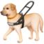 Guide Dog emoji, Facebook design