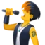 Singer emoji, Facebook design