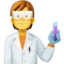 Scientist emoji, Facebook design