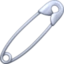 Safety Pin emoji, Facebook design