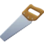 Carpentry Saw emoji, Facebook design