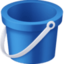 Bucket emoji, Facebook design