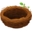 Empty Nest emoji, Facebook design