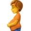 Pregnant Person emoji, Facebook design