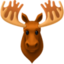 Moose emoji, Facebook design