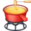 Fondue emoji, Facebook design