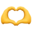 Heart Hands on Facebook