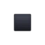 Black Small Square emoji, Facebook design