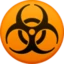 Biohazard emoji, Facebook design