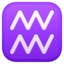 Aquarius emoji, Facebook design