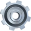 Gear emoji, Facebook design