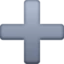 Plus emoji, Facebook design