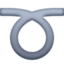 Curly Loop emoji, Facebook design