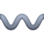 Wavy Dash emoji, Facebook design