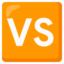 Download Vs Button emoji, Google style