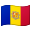 Download Flag: Andorra emoji, Google style