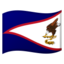 Download Flag: American Samoa emoji, Google style