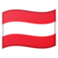 Download Flag: Austria emoji, Google style