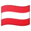 Flag: Austria emoji on Android