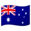 Flag: Australia emoji on Android