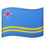 Download Flag: Aruba emoji, Google style