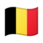 Flag: Belgium emoji on Android