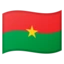 Flag: Burkina Faso emoji on Android