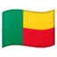 Download Flag: Benin emoji, Google style