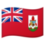Download Flag: Bermuda emoji, Google style
