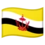 Flag: Brunei emoji on Android