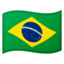 Download Flag: Brazil emoji, Google style