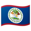Download Flag: Belize emoji, Google style
