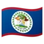 Flag: Belize emoji on Android