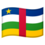 Download Flag: Central African Republic emoji, Google style