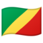 Download Flag: Congo - Brazzaville emoji, Google style