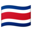 Download Flag: Costa Rica emoji, Google style