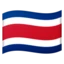 Flag: Costa Rica emoji on Android