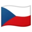 Flag: Czechia emoji on Android