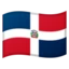 Flag: Dominican Republic emoji on Android