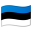 Download Flag: Estonia emoji, Google style