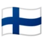 Flag: Finland emoji on Android